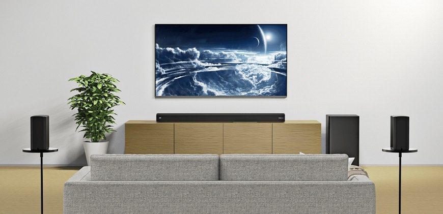 Soundbar JVCTHE874B, černá