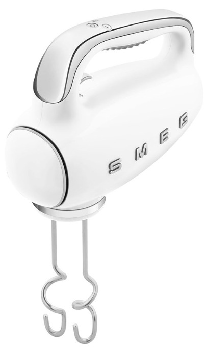 Ruční šlehač Smeg 50's Retro Style HMF01WHEU, bílý
