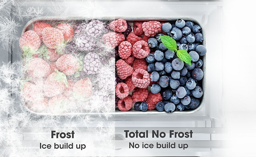 Americká chladnička Hisense RQ5P470SMFE, černá, technologie Total No Frost