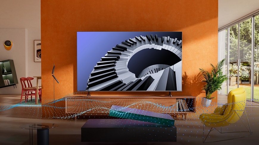 Smart TV Hisesne 65A6N, DTS Virtual a Dolby Audio