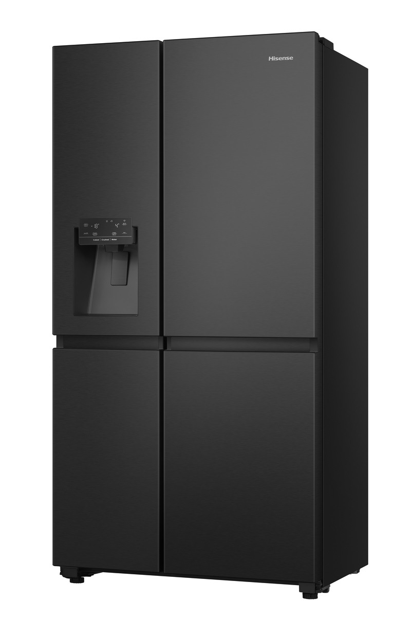 Americká chladnička s mrazničkou Hisense RS818N4TFC, Side by Side