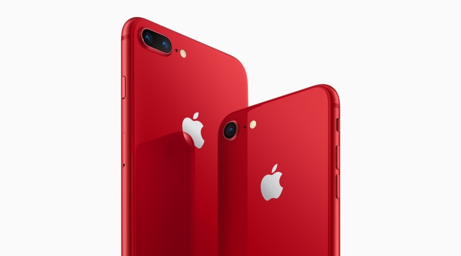 iPhone 8 a iPhone 8 Plus (PRODUCT)RED
