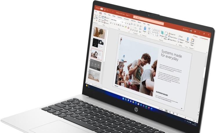 HP 250 G10 R5-7530U, stříbrná
