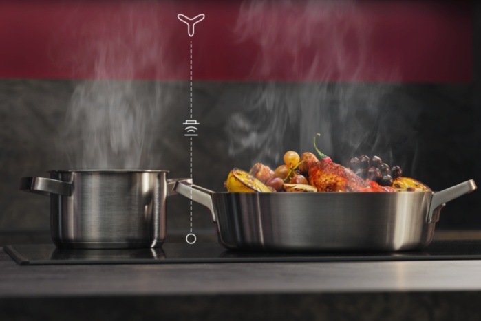 Komínový odsavač par AEG GB67D91HL Hob2Hood 
