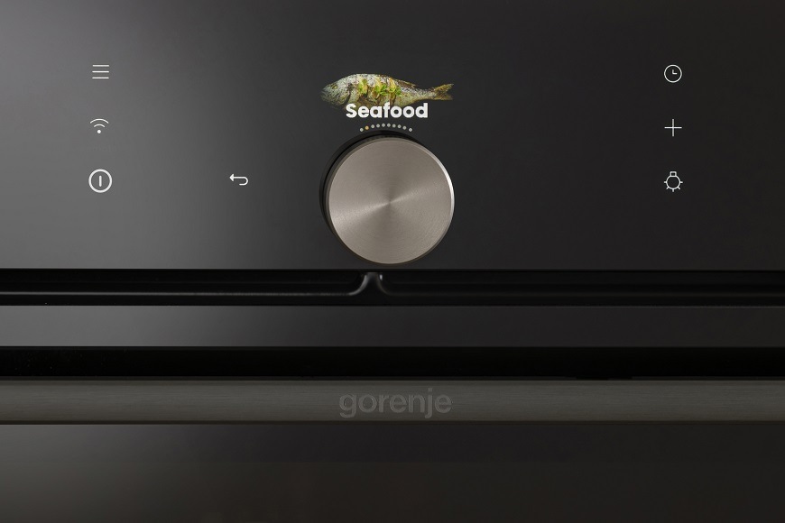 Vestavná trouba Gorenje BSA6138B, černá, displej