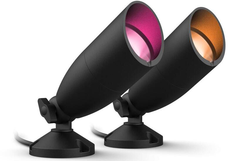 Venkovní svítidlo WiZ Ground Spot Starter Kit - černé