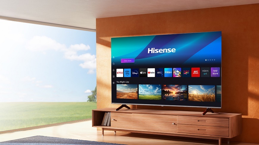 Televize Hisnse 50E6NT, operační systém VIDAA U