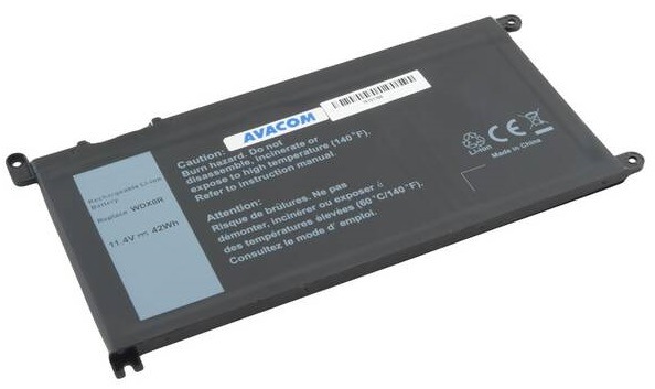 Baterie Avacom Dell Inspiron 15 5568, 13 5368 Li-Ion 11,4V 3684mAh 42Wh (NODE-I5568-368)