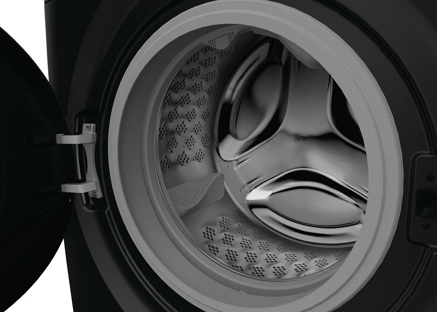 Pračka Gorenje WPNEI84A1SWB, černá, buben WaveActive