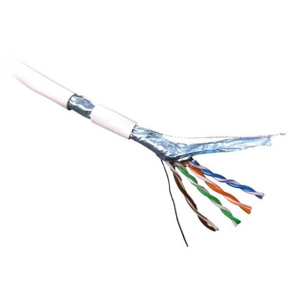 Kabel DATACOM FTP Cat.5e, drát 305m (12001) bílý