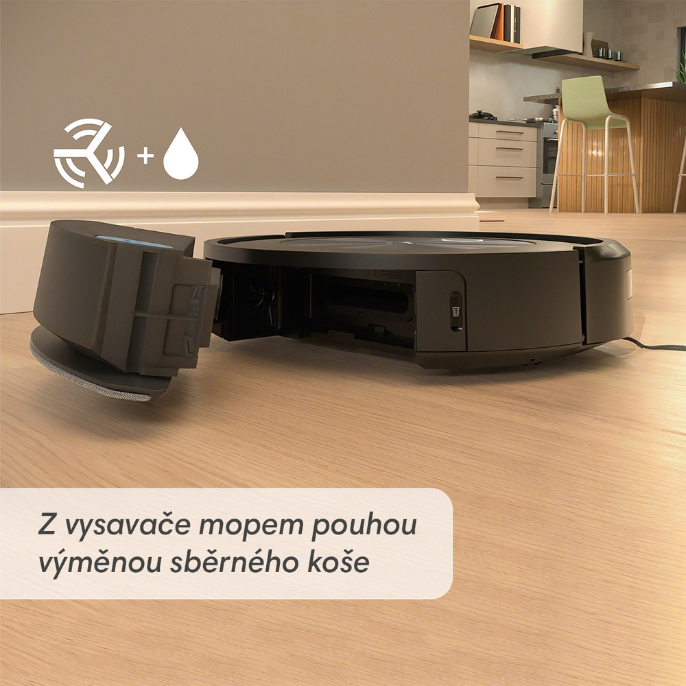 Robotický vysavač iRobot Roomba Combo j5 (PH Amethyst)