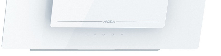 Odsavač par Mora OV686GW, ovládací panel