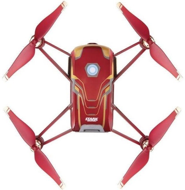 Ryze Tech Tello, Iron Man Edition, červená/zlatá