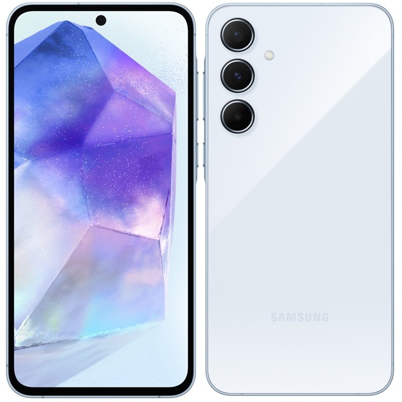 Mobilní telefon Samsung Galaxy A55 5G 8 GB / 128 GB, Awesome Iceblue
