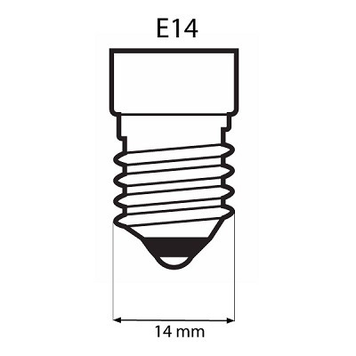 žárovka ETAC37W7WW01, matice E14