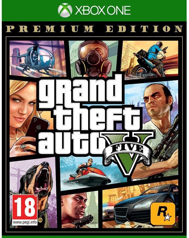 RockStar Xbox One Grand Theft Auto V, Premium Edition