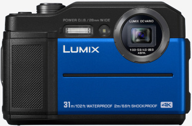 Panasonic Lumix DC-FT7, modrá