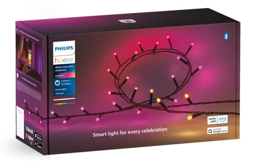 Vánoční osvětlení Philips Hue Festavia 20m