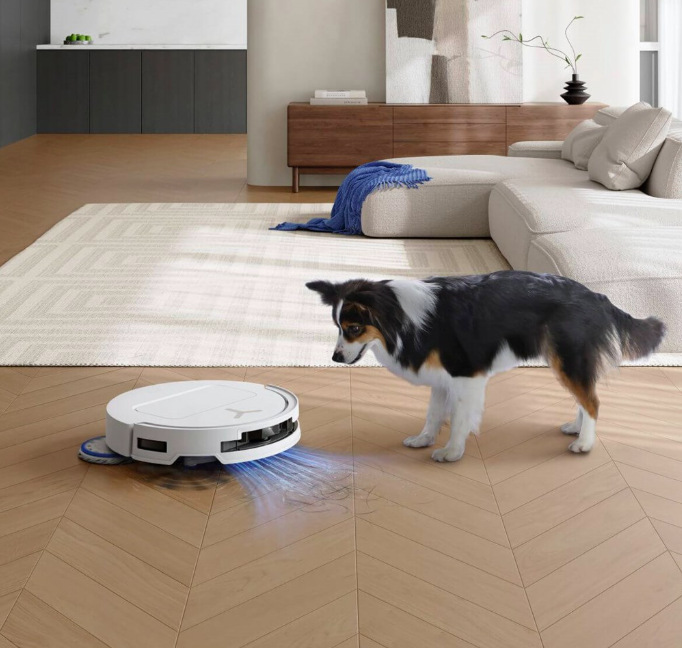 Robot. vys. se stanicí Ecovacs DEEBOT T50 PRO OMNI WHITE
