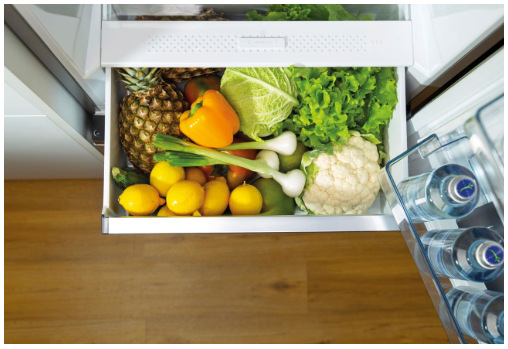 Chladnička Gorenje NRK6192AXL4, nerez, Zásuvka CrispZone