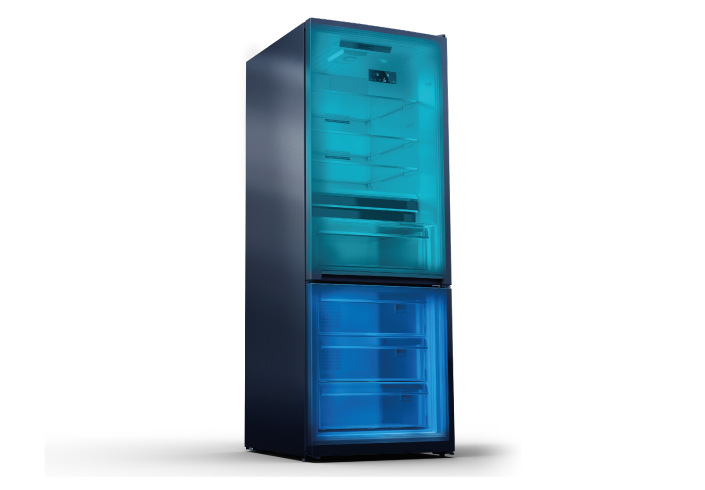 Chladnička kombinovaná Beko B5RCNE565HGB, NoFrost, neofrost