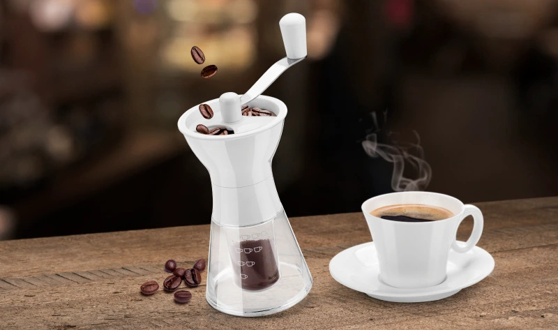 Kávomlýnek Tescoma Handy, čerstvě umletá káva je in