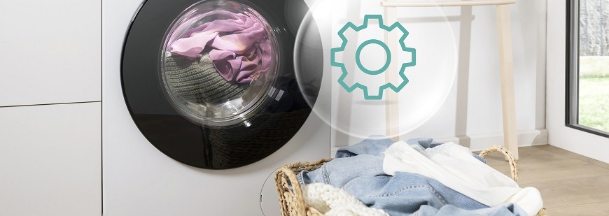 Předem plněná pračka Gorenje WPNEI94A1SWIFI, bílá, inteligentní paměťový systém AdaptTech