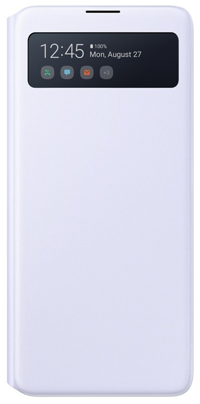 Samsung S View Wallet Cover pro Note10 Lite, bílá