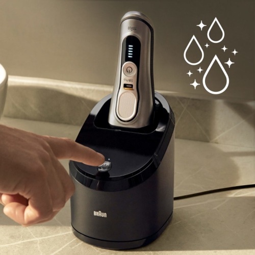 Braun Series 9 PRO 9465cc, šedá