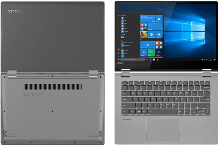 Konvertibilní notebook Lenovo Yoga 530-14IKBR, šedá