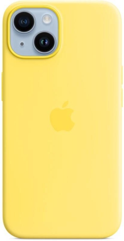Apple Silicone Case s MagSafe pro iPhone 14, kanárkově žlutá 