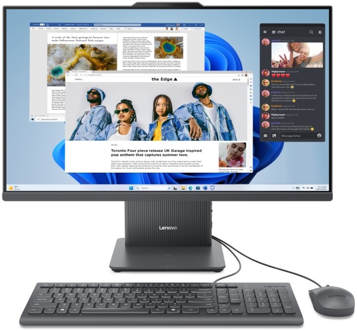 Lenovo IdeaCentre 24IRH9, šedá