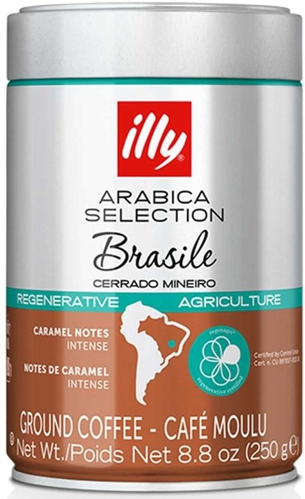 Káva mletá Illy BRAZIL Cerrado Mineiro 250 g