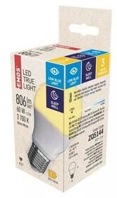 Žárovka LED EMOS klasik, 7,2W, E27, teplá bílá (ZQ5144)