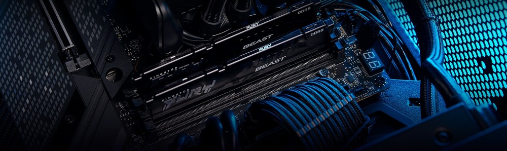 DIMM Kingston FURY Beast Black 32 GB (1× 32 GB) (KF564C32BB-32)