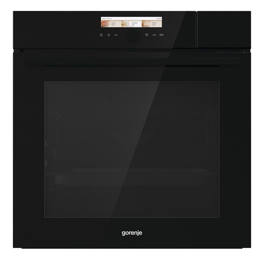 Vestavná trouba s párou Gorenje BCS798S24BG, černá
