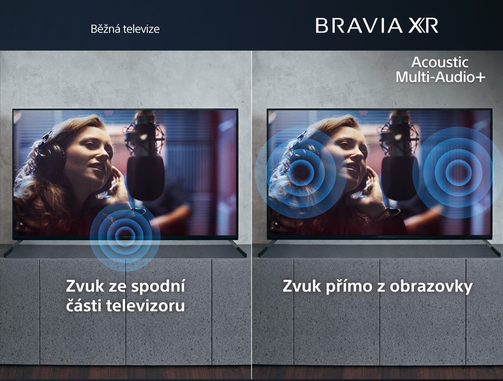 Mini LED televizor Sony Bravia XR-75X95L, acoustic multi audio