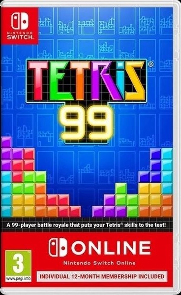 Nintendo SWITCH Tetris 99 + Nintendo SWITCH online na 12 měsíců