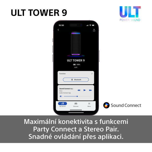 Party reproduktor Sony ULT TOWER 9