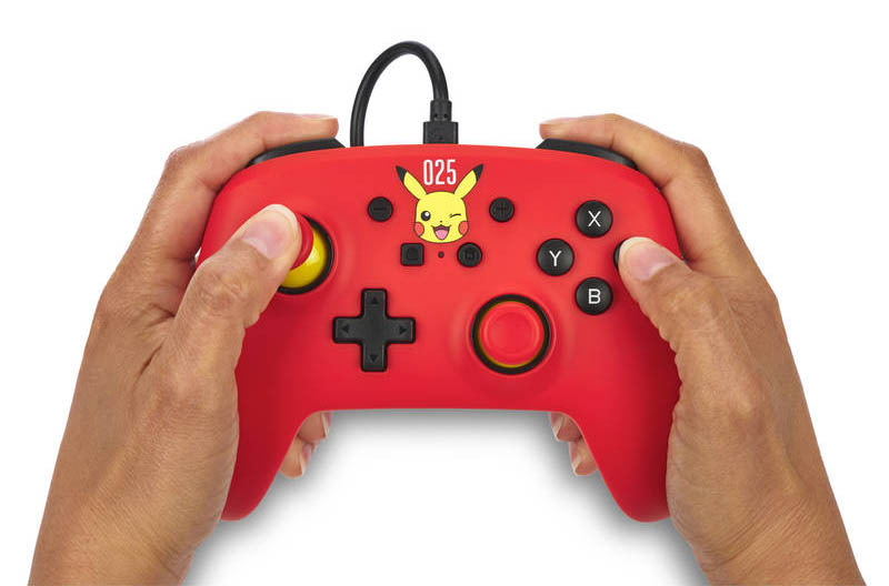 PowerA Wired pro Nintendo Switch – Laughing Pikachu