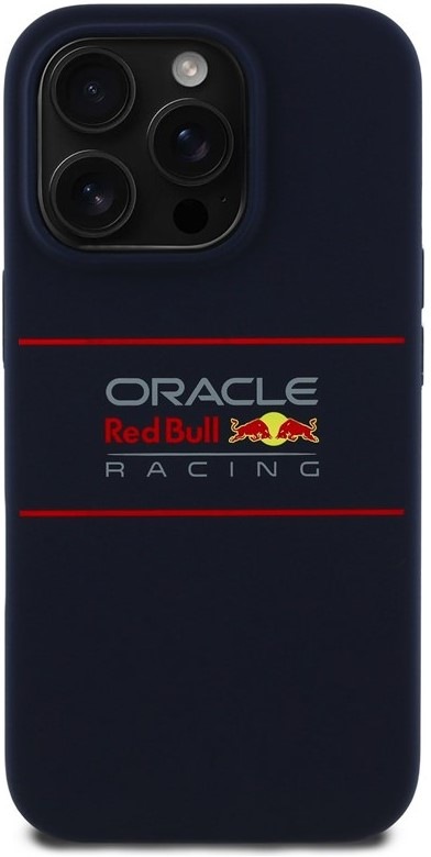 Kryt na mobil Red Bull Horizontal Logo MagSafe na Apple iPhone 14 Pro - modrý