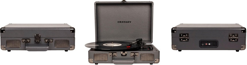 Gramofon Crosley Cruiser Deluxe, šedá