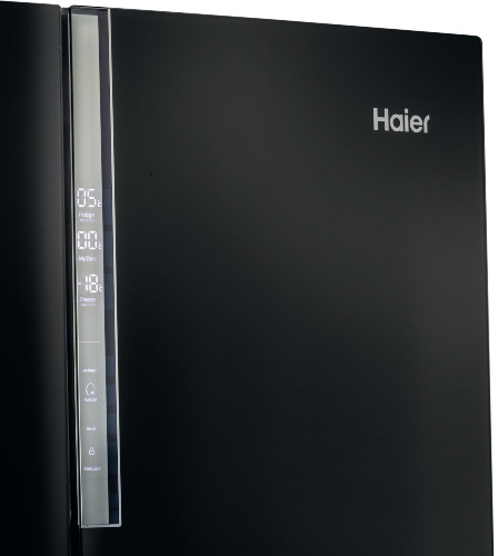 Haier HFF-750CGBJ, černá/skleněná
                                				