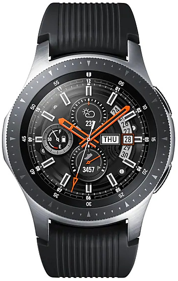 Samsung Galaxy Watch 46mm LTE (SM-R805FZSATMZ), stříbrná