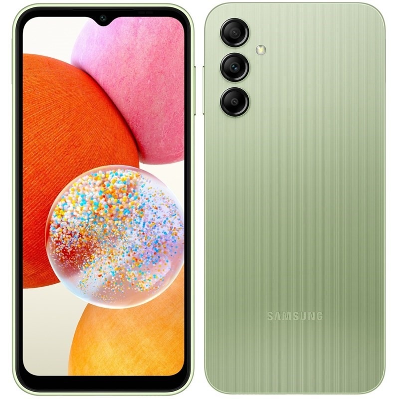 Samsung Galaxy A14 4 GB / 128 GB, zelená