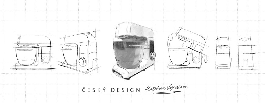 Kuchyňský robot ETA Kuliner II Origin, český design
