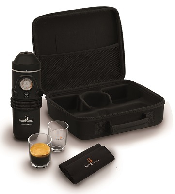 Set Handpresso s kávovarem a šálky
