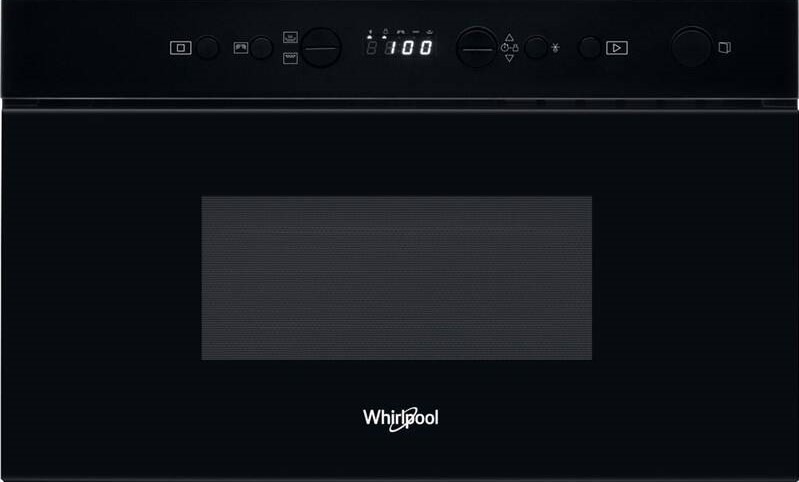 Vestavná mikrovlnná trouba Whirlpool W67 MN840 NB, černá