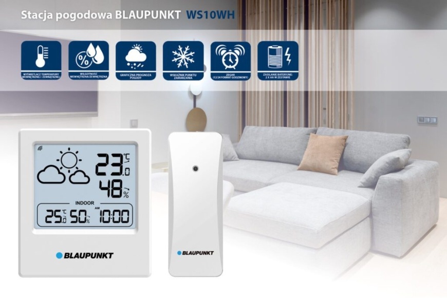 Blaupunkt WS10WH, bílá