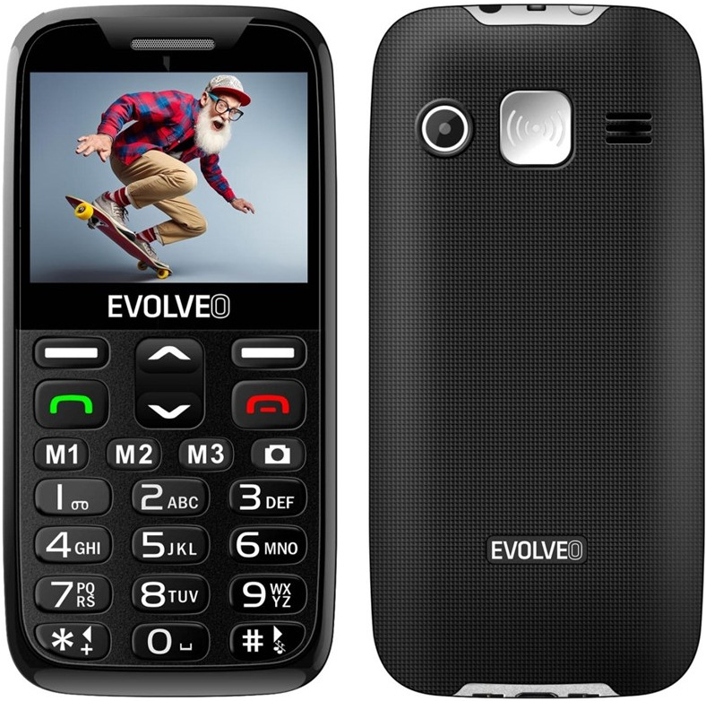 Evolveo EasyPhone XR, černá